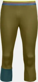 Ortovox Fleece Light Short Hose 3/4 green moss (Herren)