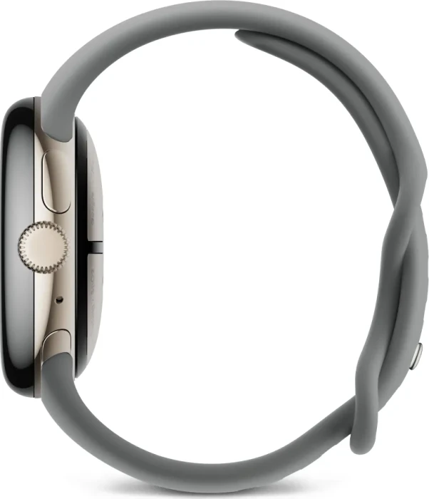 Google Pixel Watch 3 (Wi-Fi) 41mm Champagne Gold mit Sportarmband Hazel