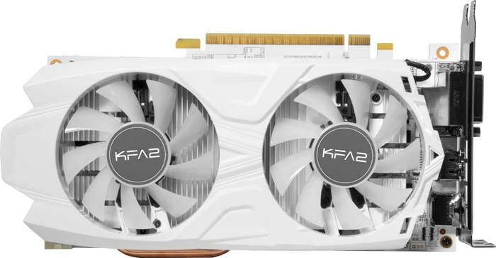 KFA2 GeForce GTX 1050 Ti EXOC White, 4GB GDDR5, 2x DVI, HDMI, DP