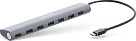 InLine USB-Hub, 7x USB-A 3.0, USB-C 3.0 [Stecker] (35397I)