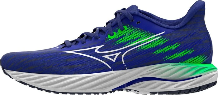 Mizuno Wave Inspire 21 reflex blue citadel/white/green gecko (Herren)