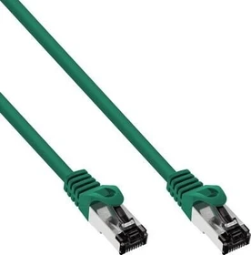 InLine Patchkabel, Cat8.1, S/FTP, RJ-45/RJ-45, 15m, grün