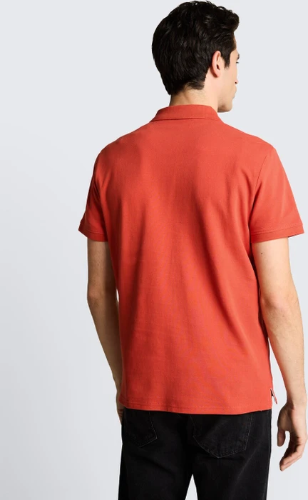 Tom Tailor Piqué Poloshirt kurzarm chili orange (Herren)