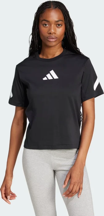 adidas Z.N.E. T-Shirt kurzarm schwarz/weiß (Damen)