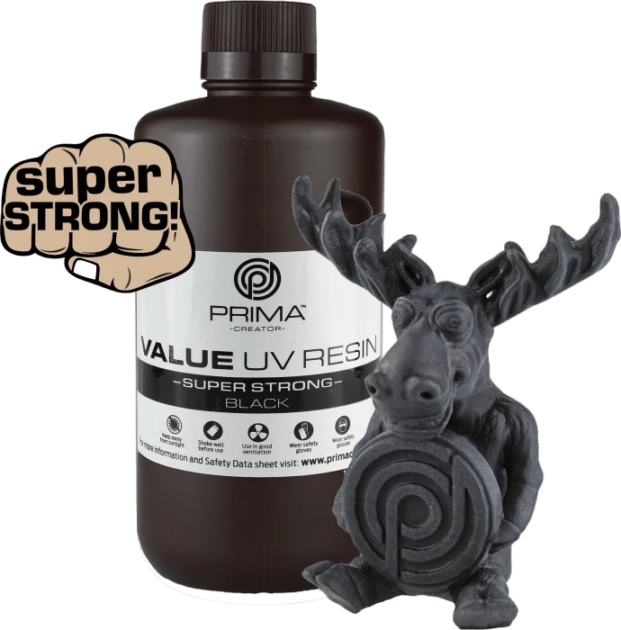 PrimaCreator Super Strong UV Black, 1.00kg
