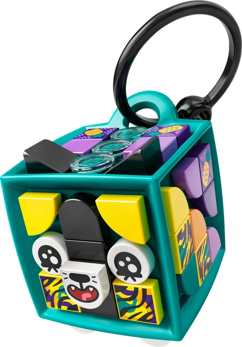 LEGO Dots - Neon-Tiger Armband & Taschenanhänger