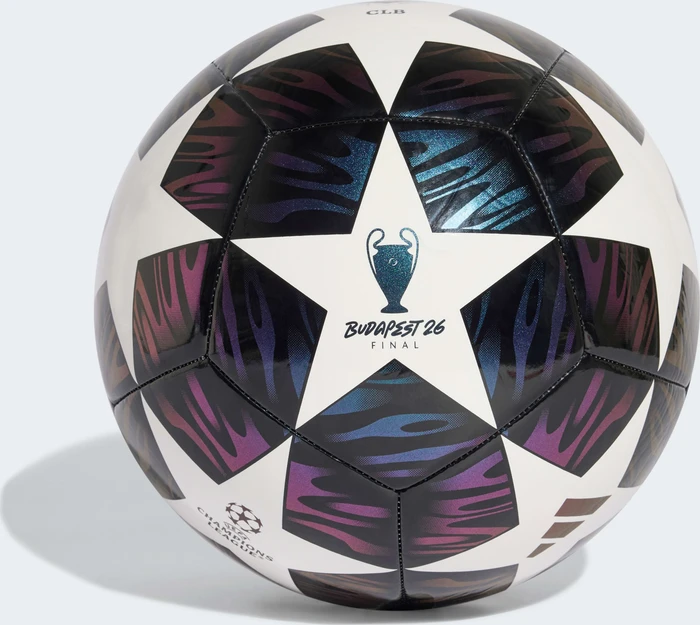 adidas UCL Budapest 2026 League Final Club Fußball schwarz/weiß