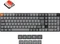 Keychron K17 Max, grau, LEDs weiß, Gateron LOW PROFILE 2.0 RED, USB/Bluetooth, UK Vorschaubild