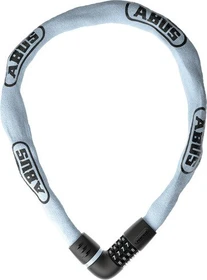 ABUS Tresor 6807C/110 Kettenschloss, Zahlenkombination light blue