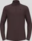 Odlo Roy Midlayer Half Zip Funktionsshirt langarm fudge/black (Herren) Vorschaubild