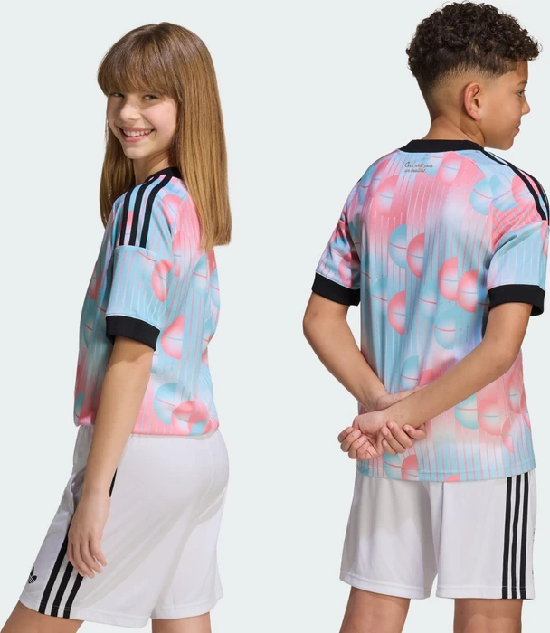 adidas FIFA WM 2026 Belgien Auswärtstrikot kurzarm frozen blue (Junior)
