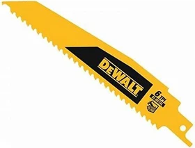DeWalt DT90380 BIM Recip Wood Demolition Säbelsägeblatt 6TPI, 152mm, 5 Stück