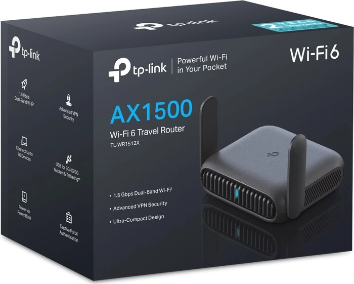 TP-Link Roam TL-WR1512X, AX1500