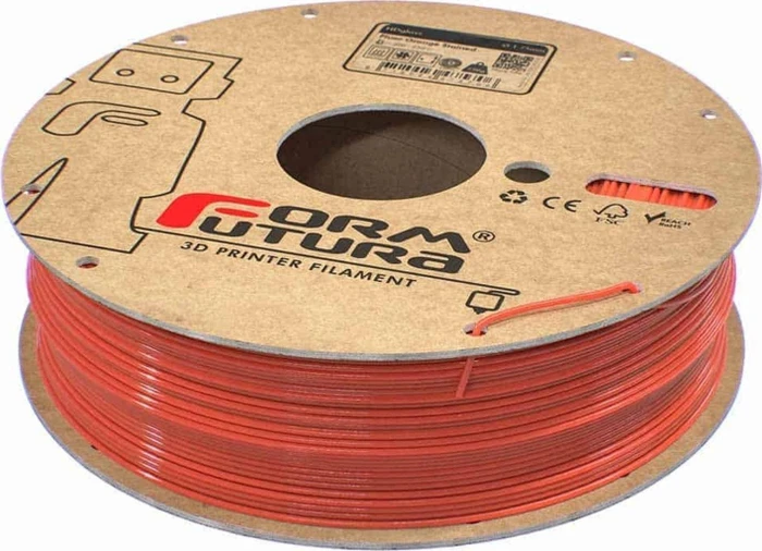 Formfutura HDglass PETG, fluor orange stained, Spule, 1.75mm, 750g