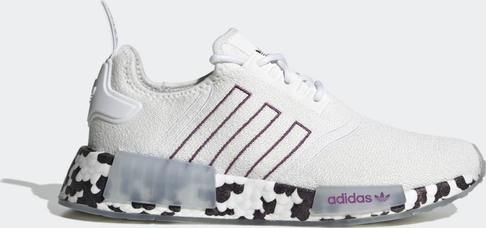 adidas NMD_R1 cloud white/active purple (Damen)