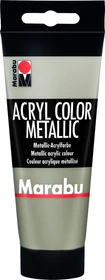 Marabu Acryl Color Acrylfarbe, taupe metallic, 100ml