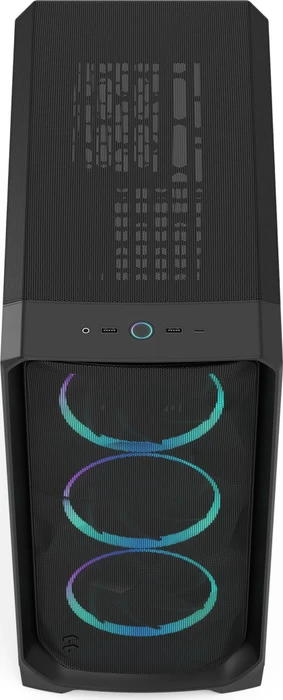 Fractal Design Meshify 3 RGB Black TG Light Tint, schwarz, Glasfenster
