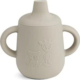 nuuroo Aiko Trinkbecher mit Trinkaufsatz, 140ml, cobblestone