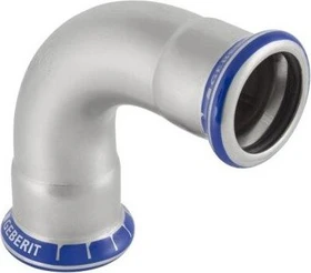 Geberit Mapress Edelstahl Bogen 90° d=28mm L=57mm Z=34mm