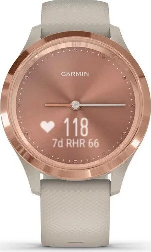 Garmin vivomove 3S Aktivitäts-Tracker light sand/rose gold