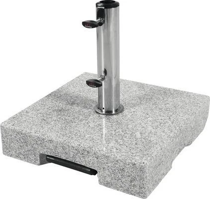 Doppler Active Trolley Granitplatte Sonnenschirmständer 50kg 45x45cm