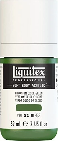 Liquitex Professional Soft Body Acrylic chromium oxide green, 59ml