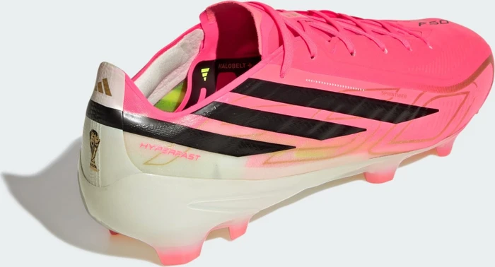 adidas F50 Hyperfast Pro FG solar turbo/core black/gold metallic