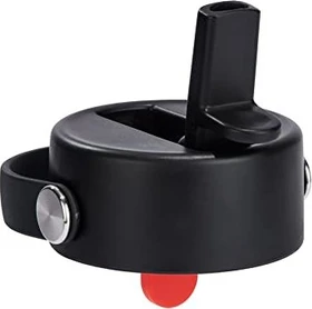 Hydro Flask Wide Mouth Flex Straw Cap Verschluss schwarz