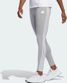 adidas Future Icons 3-Streifen Hose lang medium grey heather (Damen)