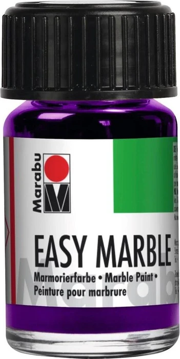 Marabu Easy Marble Marmorierfarbe, amethyst, 15ml