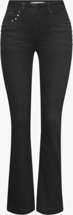 Street One Bootcut mit Nieten Jeans black washed (Damen)