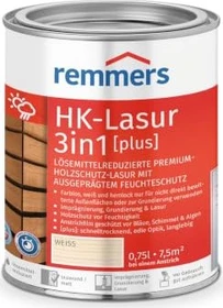 Remmers HK-Lasur 3in1 weiß, 750ml