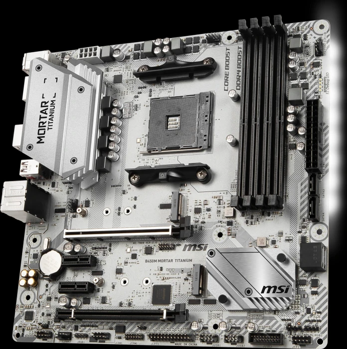 MSI B450M Mortar Titanium (AMD AM4)