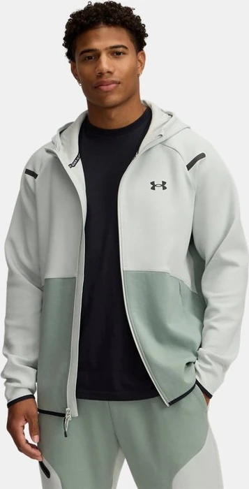 Under Armour Unstoppable Zip Hoodie hydro green/silica green/black (Herren)