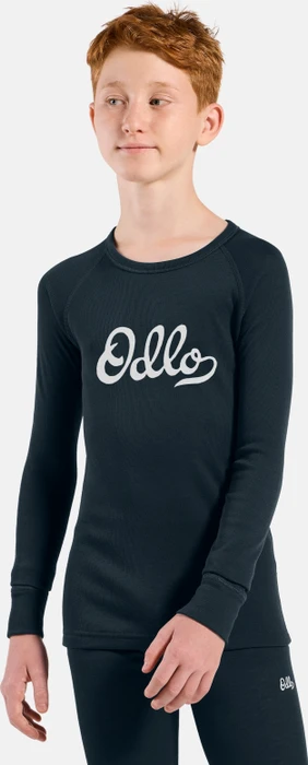 Odlo Klassisches Active Warm Base Layer Set dark sapphire/graphic ss22 (Junior)