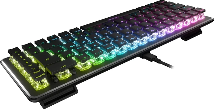 Turtle Beach Vulcan II Mini, schwarz, LEDs RGB, TITAN II OPTICAL RED, USB, FR