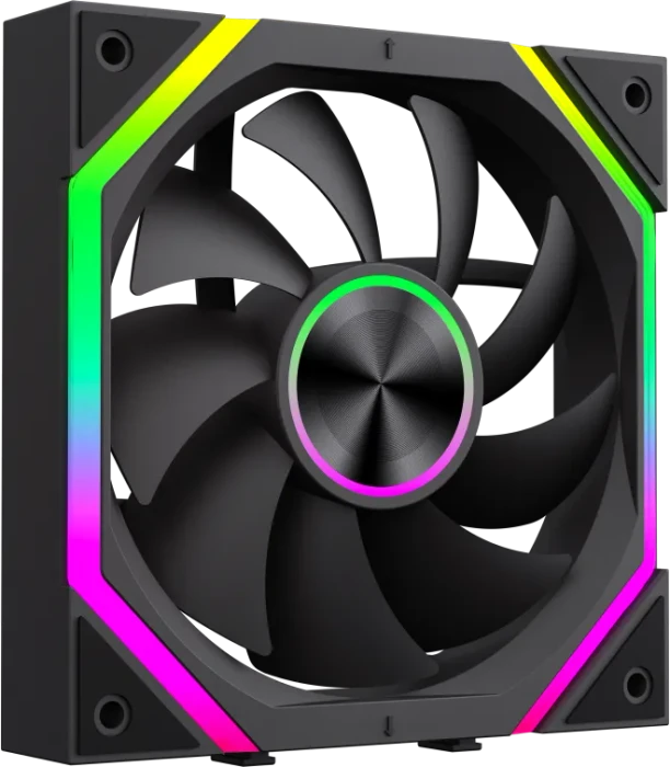 GameMax FN12A-N2 WL, schwarz, 120mm, 3er-Pack