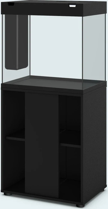 Juwel Lido 120 LED Aquarium-Set mit Unterschrank, schwarz/schwarz, 120l