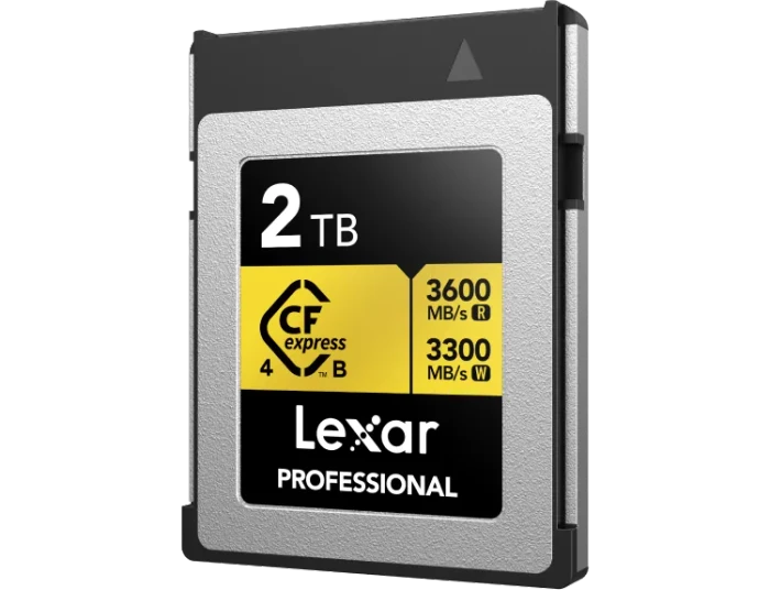 Lexar Professional GOLD R3600/W3300 CFexpress 4.0 Type B 2TB