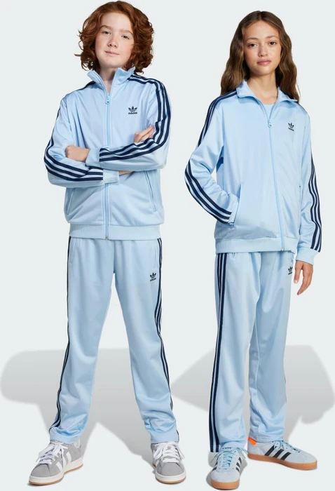 adidas Adicolor Firebird Trainingshose lang clear sky (Junior)