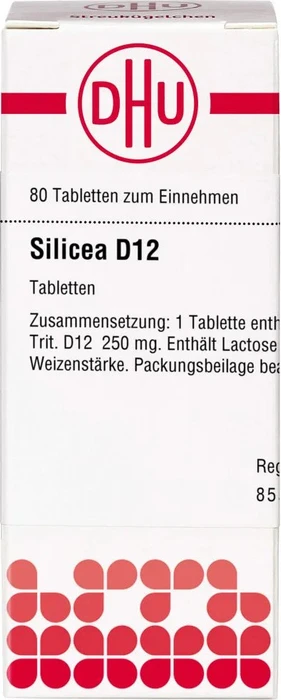 DHU Silicea D12 Tabletten, 80 Stück