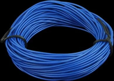 Aquatuning Kupferlitze isoliert 1x 0.14mm², 10m, blau