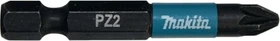 Makita Impact Black Pozidriv Bit 1/4", PZ2x50mm, 2 Stück