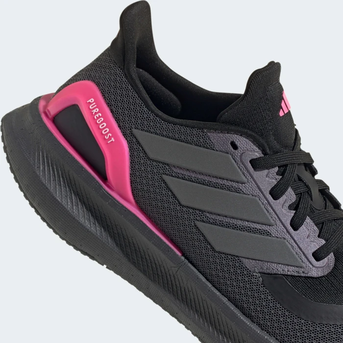adidas Pureboost 5 grey five/iron metallic/lucid pink (Damen)