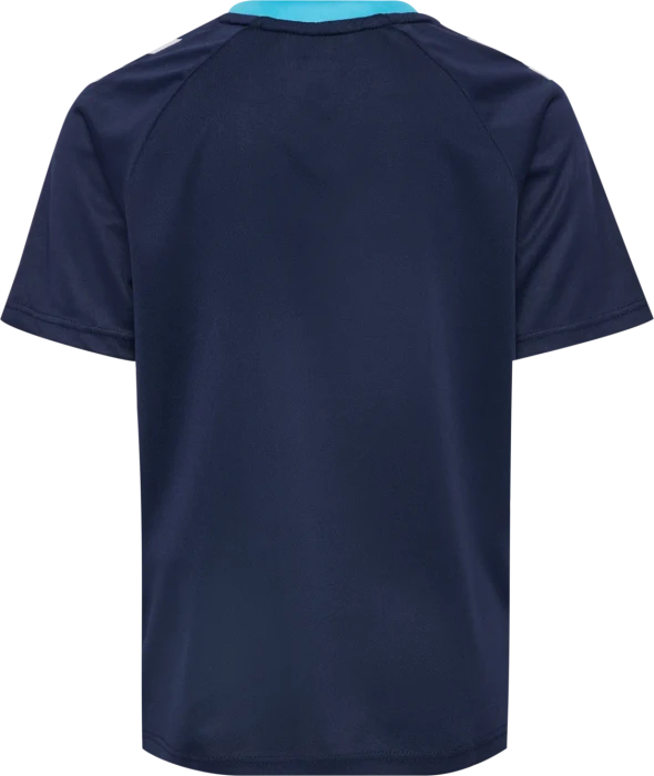 hummel Match Triumph Trikot kurzarm marine/aquarius (Junior)