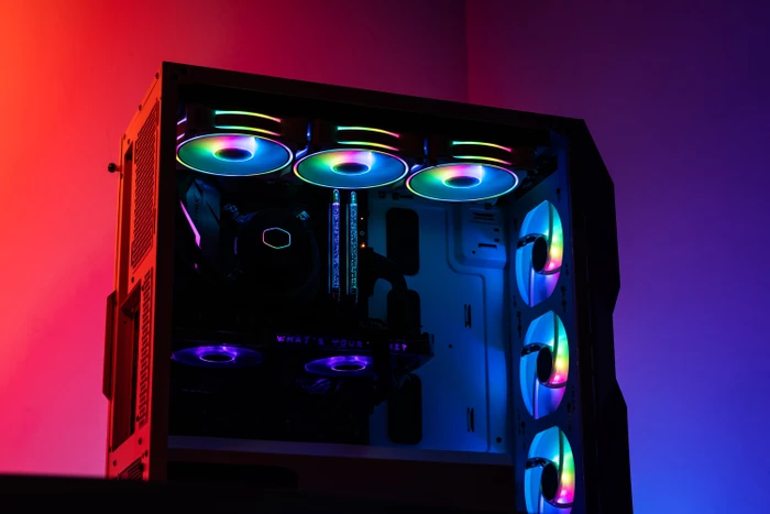 Cooler Master MasterFan MF120 Halo White Edition, LED-Steuerung, 120mm, 3er-Pack