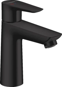 Hansgrohe Talis E Waschtischmischer 110 CoolStart ohne Ablaufgarnitur mattschwarz