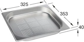 Villeroy & Boch Dampfgarschale 325x353x40mm