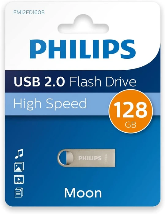 Philips Flash Drive Moon Edition 2.0 128GB, USB-A, USB 2.0