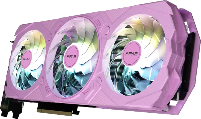 KFA2 GeForce RTX 4070 EX Gamer Pink (1-Click OC), 12GB GDDR6X, HDMI, 3x DP